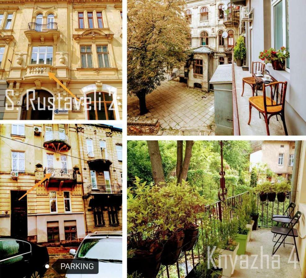 Family Apartments In Lviv Center With Balcony Exteriör bild