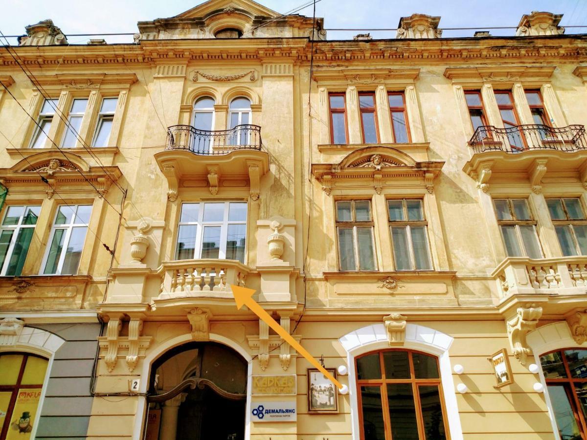 Family Apartments In Lviv Center With Balcony Exteriör bild